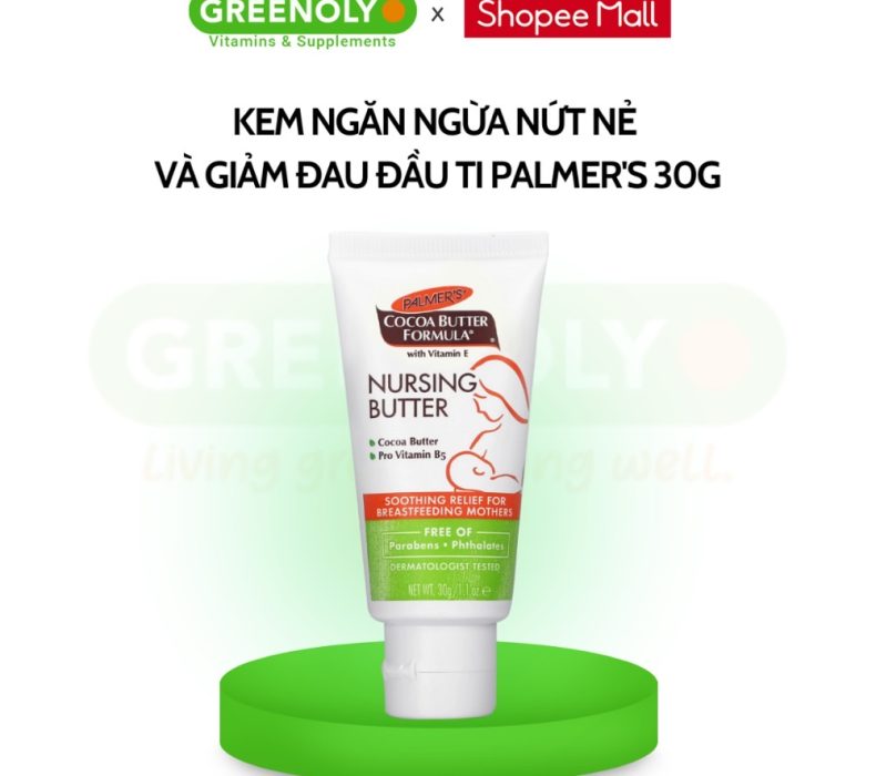 Kem Ngừa Nứt Đầu Ti Palmer’s, Mẹ Cho Con Bú Có Nên Dùng?