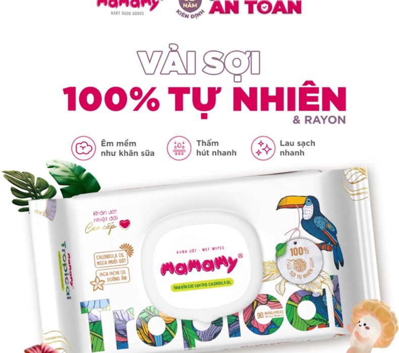 Khăn Ướt Mamamy Tropical Mua Combo Tặng Kèm, Có Đáng Tiền Không?